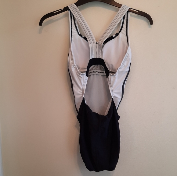 Speedo Quantum Splice Hydrobra  PowerFLEX Eco One Piece Swimsuit - Picture 13 of 16